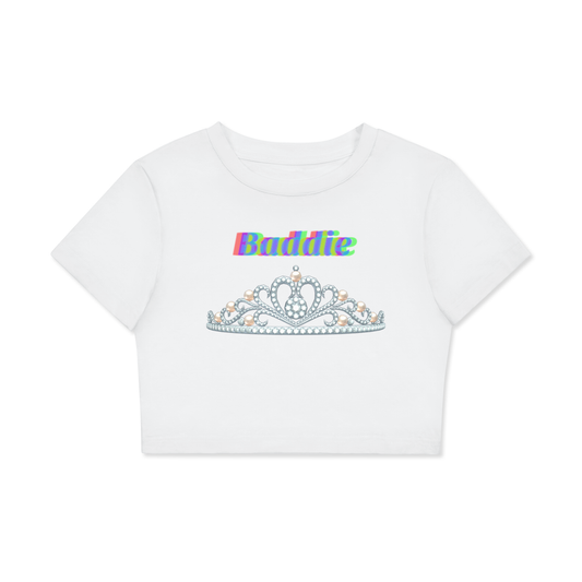 Women's Fitted Crop Tee | Bodycon T-Shirt