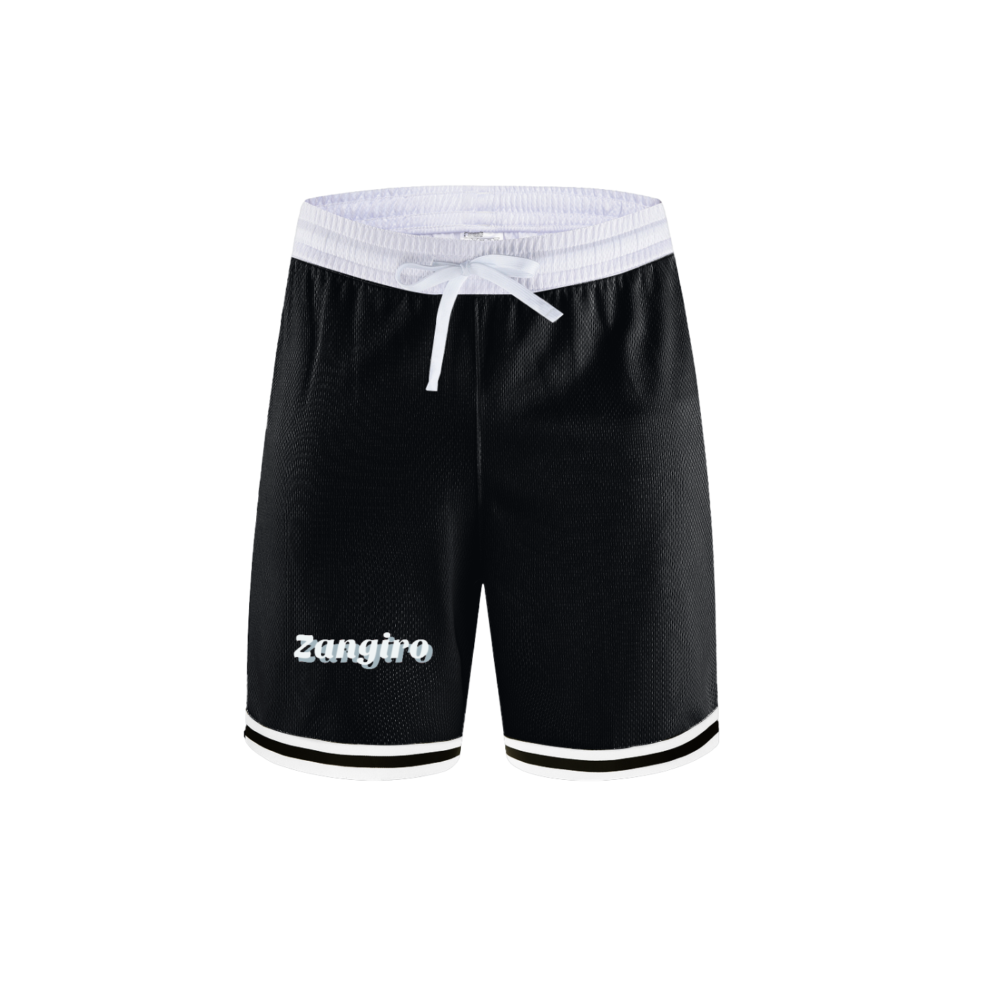 Classic Stripe Trim Basketball Shorts