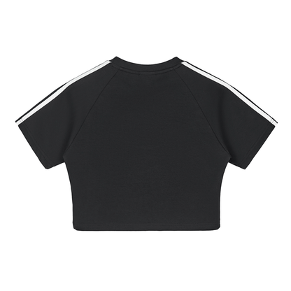 Taped Cooling Performance Crop Top