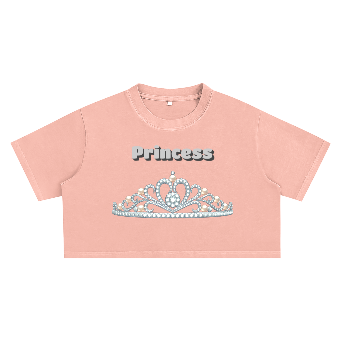 Snow Washed Crop Top