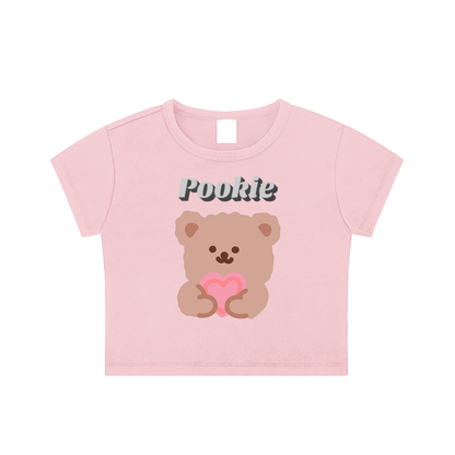 Snow Washed Crop Top